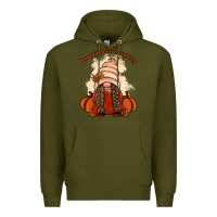 Army Green Pumpkin spice every thing Premium Hoodie - NancyCooperArtShop