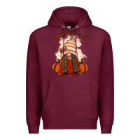 Burgundy Pumpkin spice every thing Premium Hoodie - NancyCooperArtShop