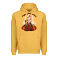 Mustard Pumpkin spice every thing Premium Hoodie - NancyCooperArtShop