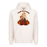 Pale Pink Pumpkin spice every thing Premium Hoodie - NancyCooperArtShop