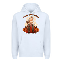 White Pumpkin spice every thing Premium Hoodie - NancyCooperArtShop