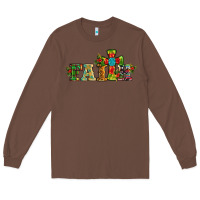 Chestnut christmas cross faith Long Sleeve Tee - RanaPortraitStore