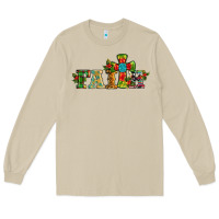 Mushroom christmas cross faith Long Sleeve Tee - RanaPortraitStore