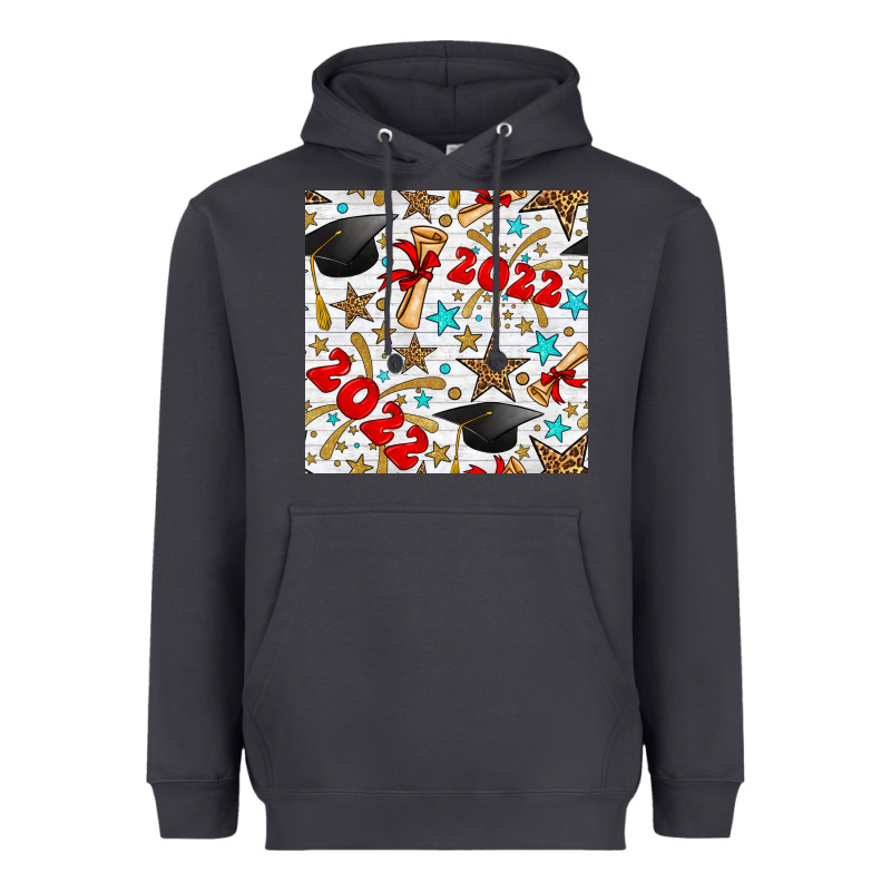 Graduation 2022 Seamless Pattern Heavyweight Hoodie by BundleAndBundleShop | Teevron
