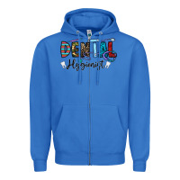 True Royal dental hygienist Zipper Hoodie - CowhideDigitalArt