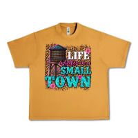 Peanut Butter life is better in a small town Urban Heavy Tee - texasbilliewilder