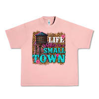 Salmon life is better in a small town Urban Heavy Tee - texasbilliewilder