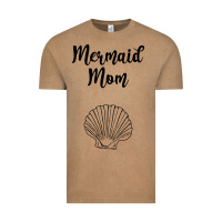 Vintage Coffee Mermaid mom Vintage Tee - Unal Design