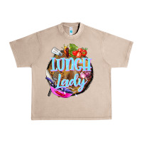French Oak western lunch lady Urban Heavy Tee - BarkalooDesign