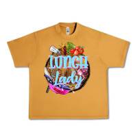 Peanut Butter western lunch lady Urban Heavy Tee - BarkalooDesign