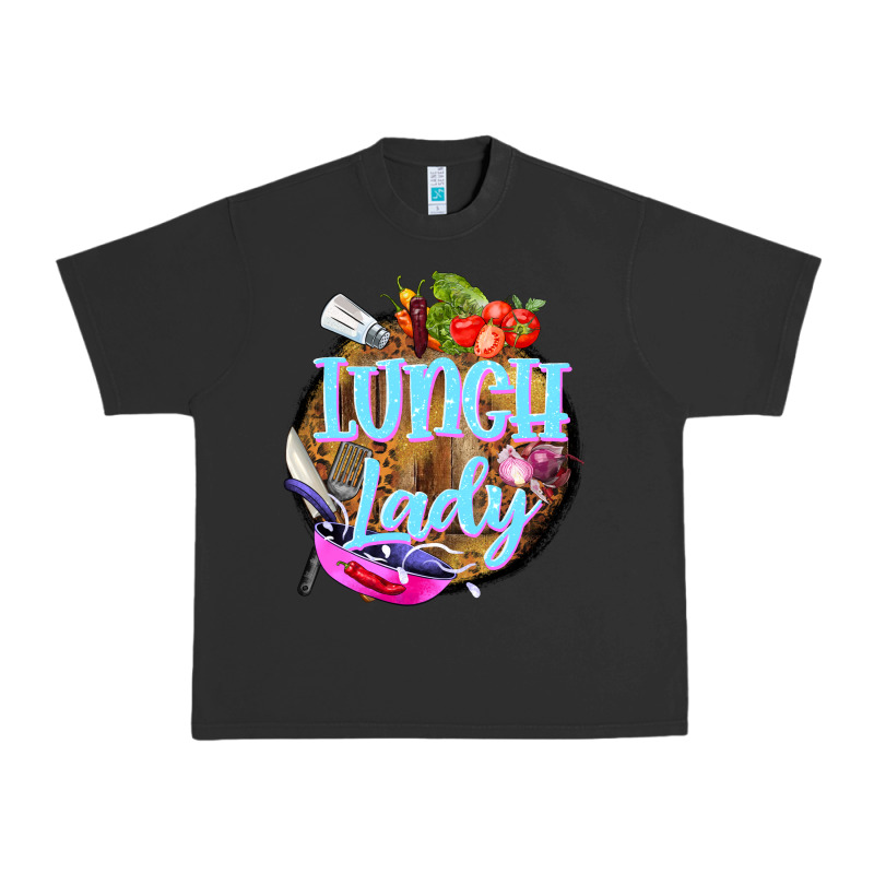Western Lunch Lady Urban Heavy Tee by BarkalooDesign | Teevron
