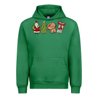 Emerald christmas milk and cookies Urban Hoodie - MaliasSmallBusiness