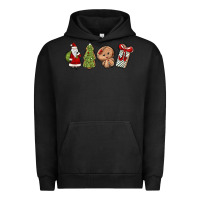 Pigment Black christmas milk and cookies Urban Hoodie - MaliasSmallBusiness