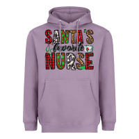 Lavender santa's favorite nurse Heavyweight Hoodie - Jasminsmagicworld