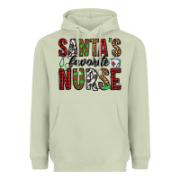 Matcha santa's favorite nurse Heavyweight Hoodie - Jasminsmagicworld