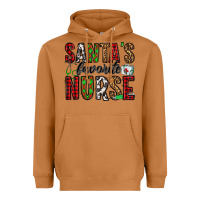 Meerkat santa's favorite nurse Heavyweight Hoodie - Jasminsmagicworld