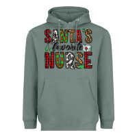 Sage santa's favorite nurse Heavyweight Hoodie - Jasminsmagicworld