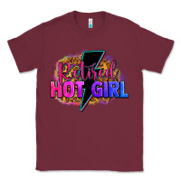 Burgundy retired hot girl Classic Tee - Zillion Design Studio