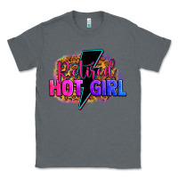 Charcoal Heather retired hot girl Classic Tee - Zillion Design Studio