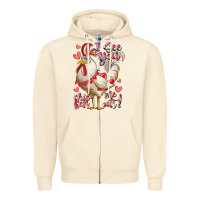 Sandshell i see you chicken me out Zipper Hoodie - RacoonDesign