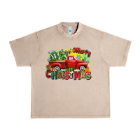 French Oak merry christmas truck Urban Heavy Tee - Zillion Design Studio