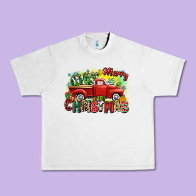 Urban Heavy Tee merry christmas truck
