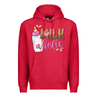 Cardinal milkaholic girls Premium Hoodie - NancyCooperArtShop