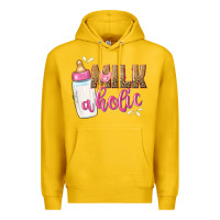Lemon milkaholic girls Premium Hoodie - NancyCooperArtShop