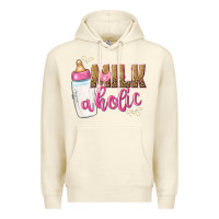 Sandshell milkaholic girls Premium Hoodie - NancyCooperArtShop