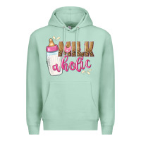 Seafoam milkaholic girls Premium Hoodie - NancyCooperArtShop