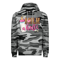 Slate Camo milkaholic girls Premium Hoodie - NancyCooperArtShop