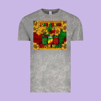 Juneteenth Since 1865 Tumbler Vintage Tee Designed By Barkaloodesign