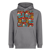Storm back to school with apple seamless pattern Heavyweight Hoodie - BundleAndBundleShop
