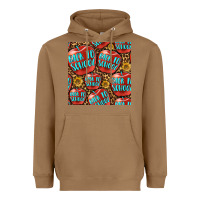 Toasted Coconut back to school with apple seamless pattern Heavyweight Hoodie - BundleAndBundleShop