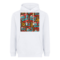 White back to school with apple seamless pattern Heavyweight Hoodie - BundleAndBundleShop