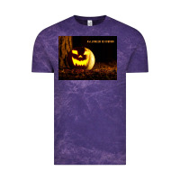 Cloud Purple Halloween Is Coming Vintage Tee - Unal Design