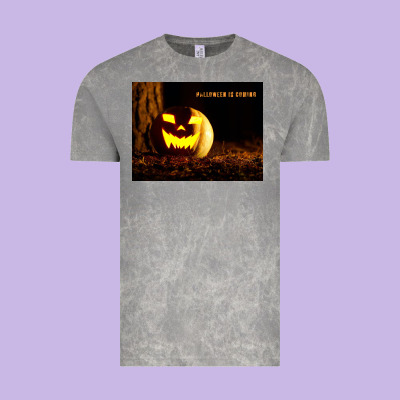 Vintage Tee Halloween Is Coming