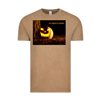 Vintage Coffee Halloween Is Coming Vintage Tee - Unal Design
