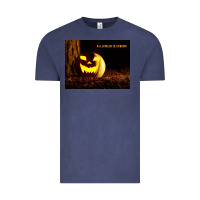 Vintage Denim Halloween Is Coming Vintage Tee - Unal Design