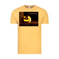 Vintage Mustard Halloween Is Coming Vintage Tee - Unal Design