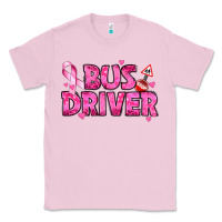 Bubblegum Pink breast cancer bus driver Classic Tee - texasbilliewilder