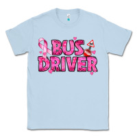 Dusty Blue breast cancer bus driver Classic Tee - texasbilliewilder