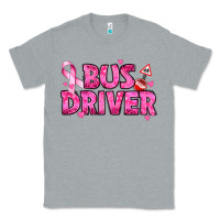 Heather Grey breast cancer bus driver Classic Tee - texasbilliewilder