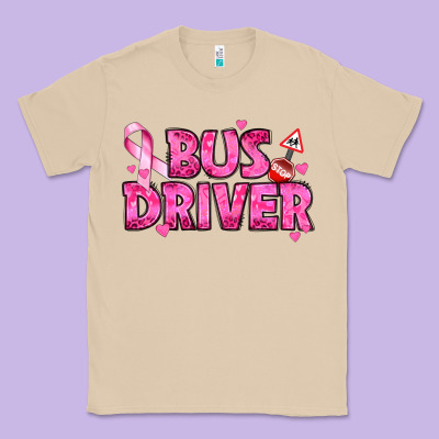 Breast Cancer Bus Driver Classic Tee Designed By Texasbilliewilder