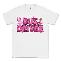 White breast cancer bus driver Classic Tee - texasbilliewilder