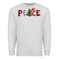 Dove Grey peace christmas Premium Sweatshirt - AdoDesignShop