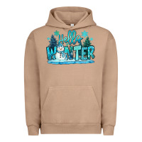 Hello Winter Snowman Urban Hoodie | Teevron