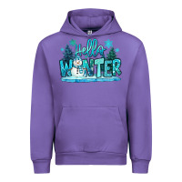 Tulip hello winter snowman Urban Hoodie - MaliasSmallBusiness