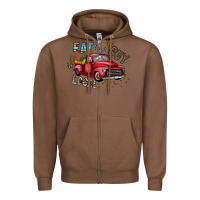 Chestnut eat fresh buy local Zipper Hoodie - CowhideDigitalArt