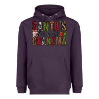 Plum santa's favorite grandma Heavyweight Hoodie - Jasminsmagicworld